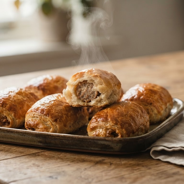 Glutenvrije worstenbroodjes recept
