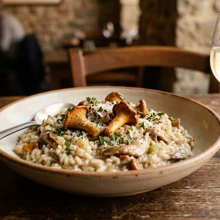 Gordon Ramsay's risotto met paddenstoelen recept