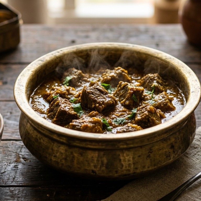 Gosht (runderurry) recept
