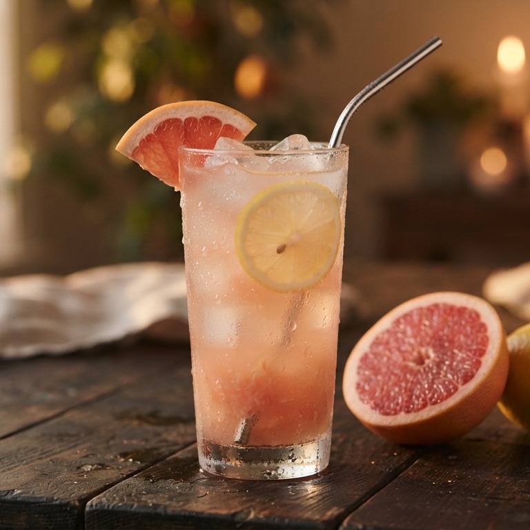 Grapefruit- citroencocktail recept
