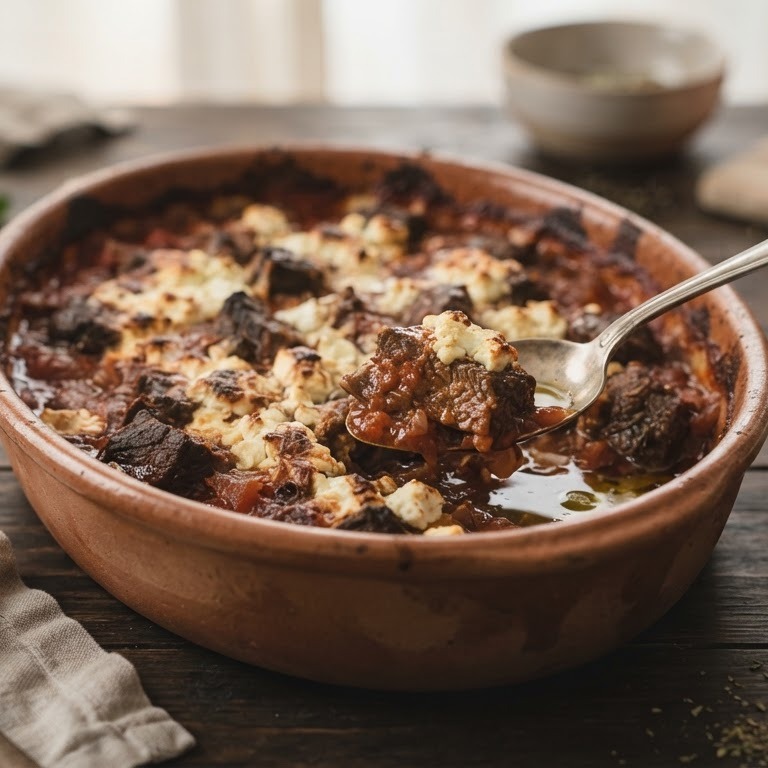 Grieks rundvlees uit de oven recept