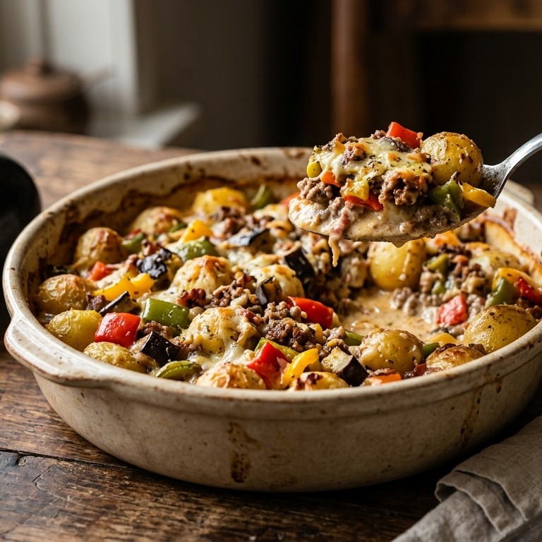 Griekse aardappelschotel recept