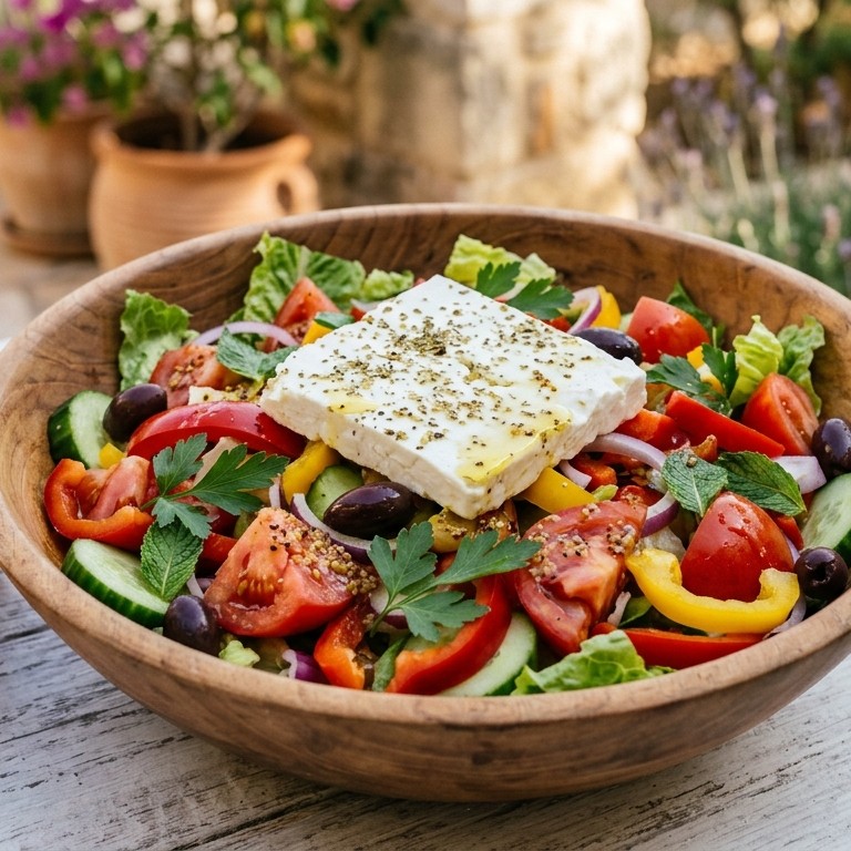 Griekse boerensalade recept