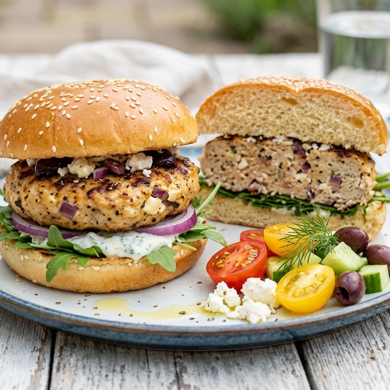 Griekse kipburgers recept
