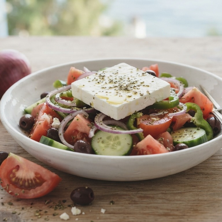 Griekse salade recept