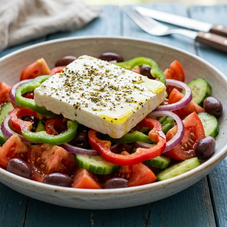 Griekse salade recept