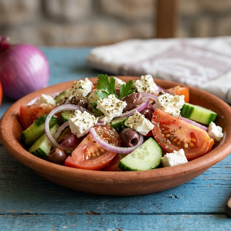 Griekse salade recept