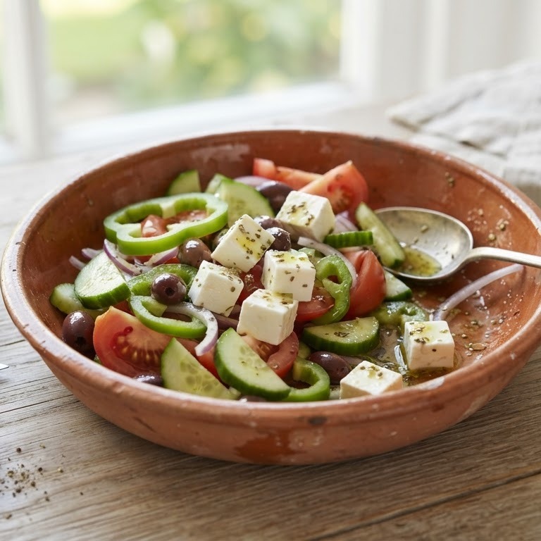 Griekse salade recept