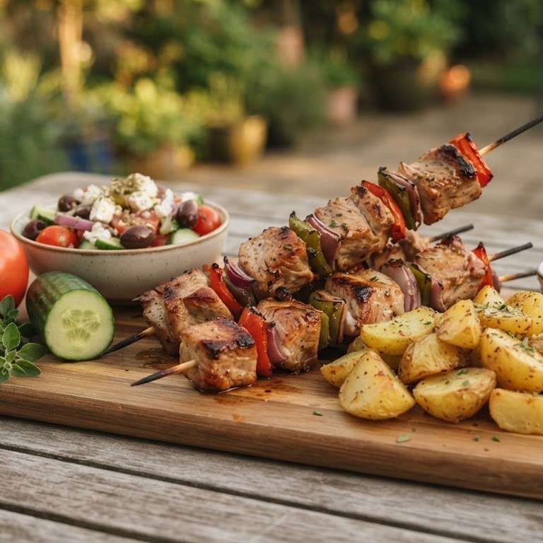 Griekse spiesen recept