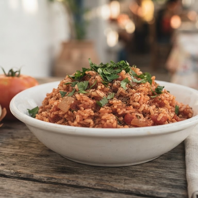 Griekse tomaten-rijst recept