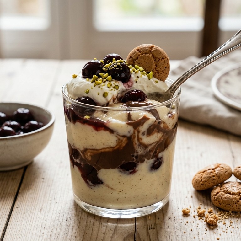 Griesmeel met kersen recept