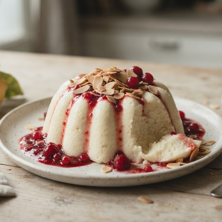 Griesmeelpudding met kefir recept
