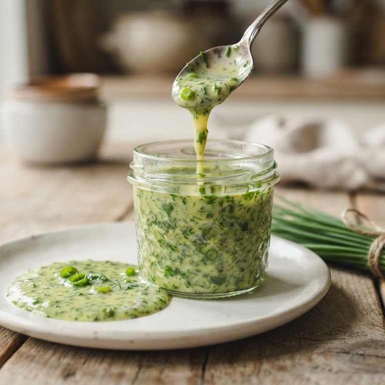 Groene kruidendressing recept