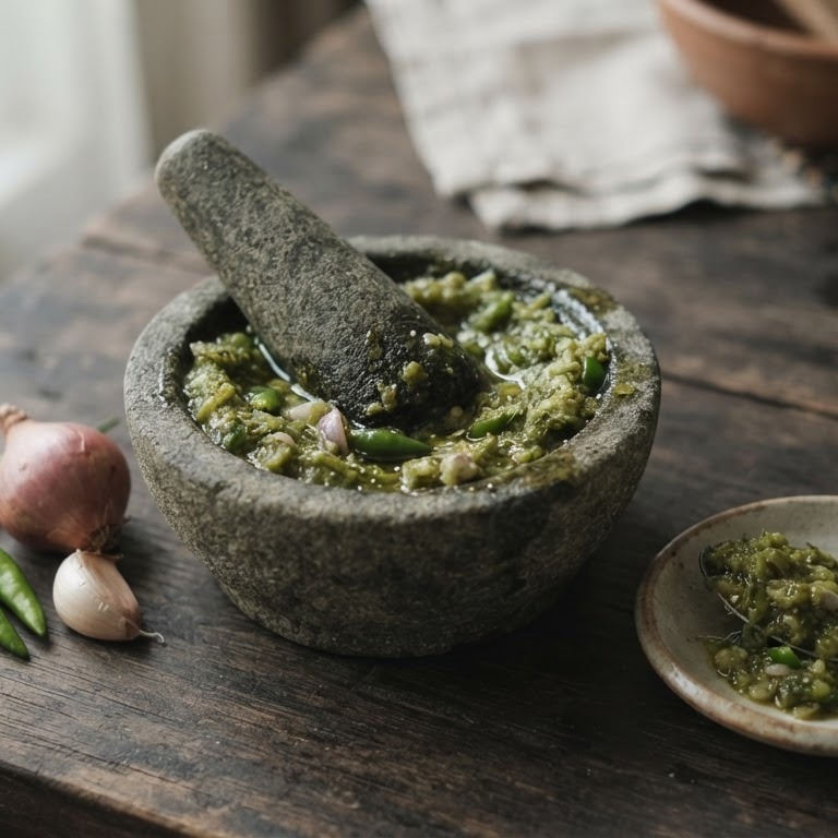 Groene sambal recept