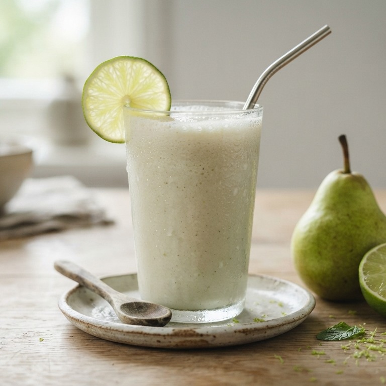 Groene smoothie: pastinaak-peer-iimoen recept