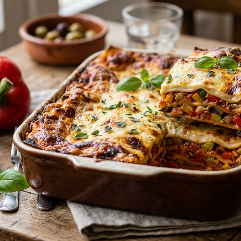 Groente lasagne recept