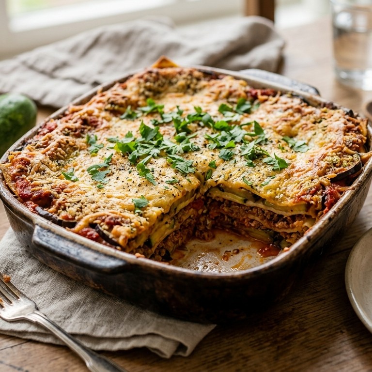 Groente lasagne recept
