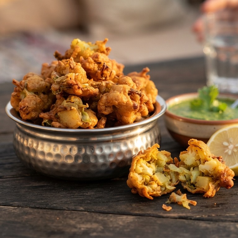 Groentepakora's recept