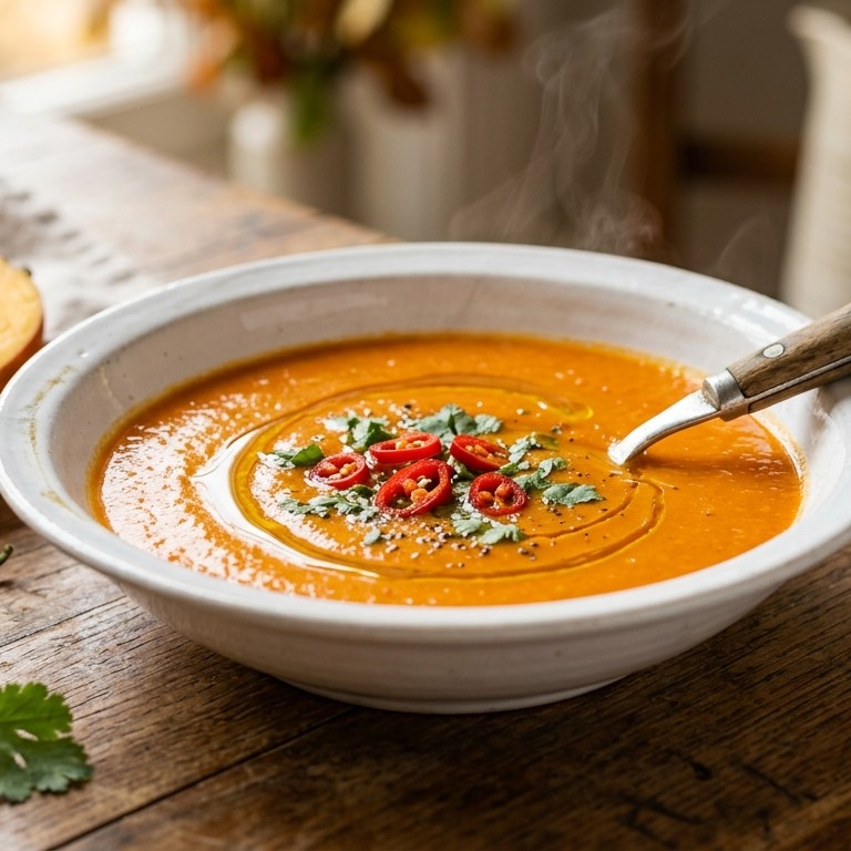 Groentesoep met rode paprika recept