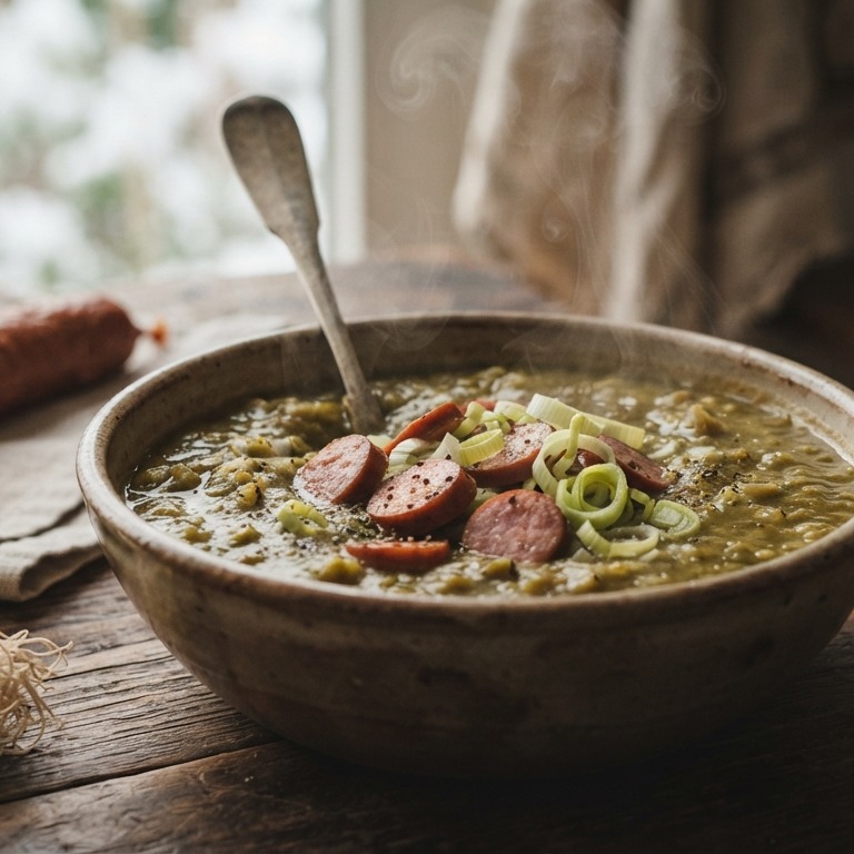 Grootmoeders erwtensoep recept