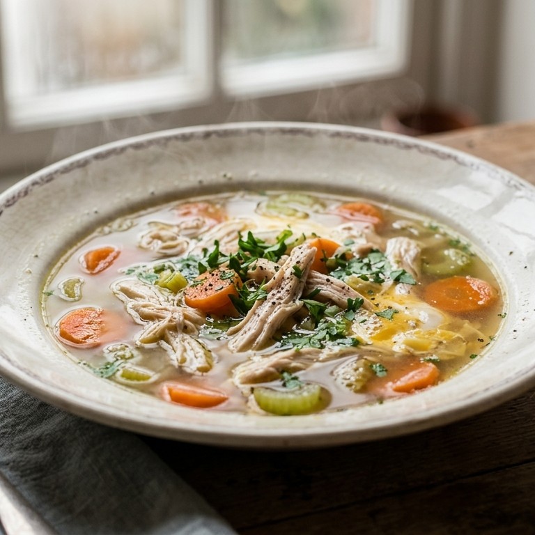 Grootmoeders kippensoep recept