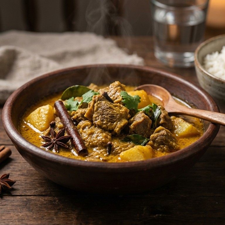 Gulai Kambing (fijn gekruide geit) recept