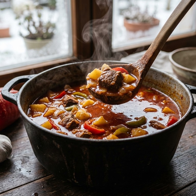Gulyas ( Goulash ) recept