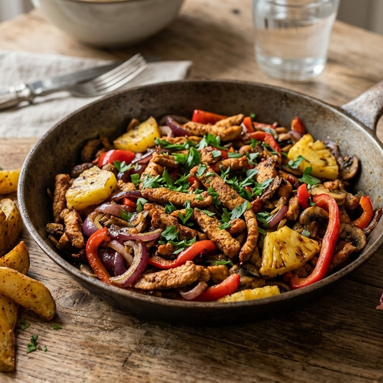 Gyros met gebakken aardappeltjes recept