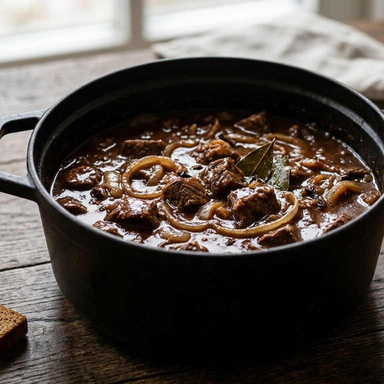 Hachee met Groninger koek recept
