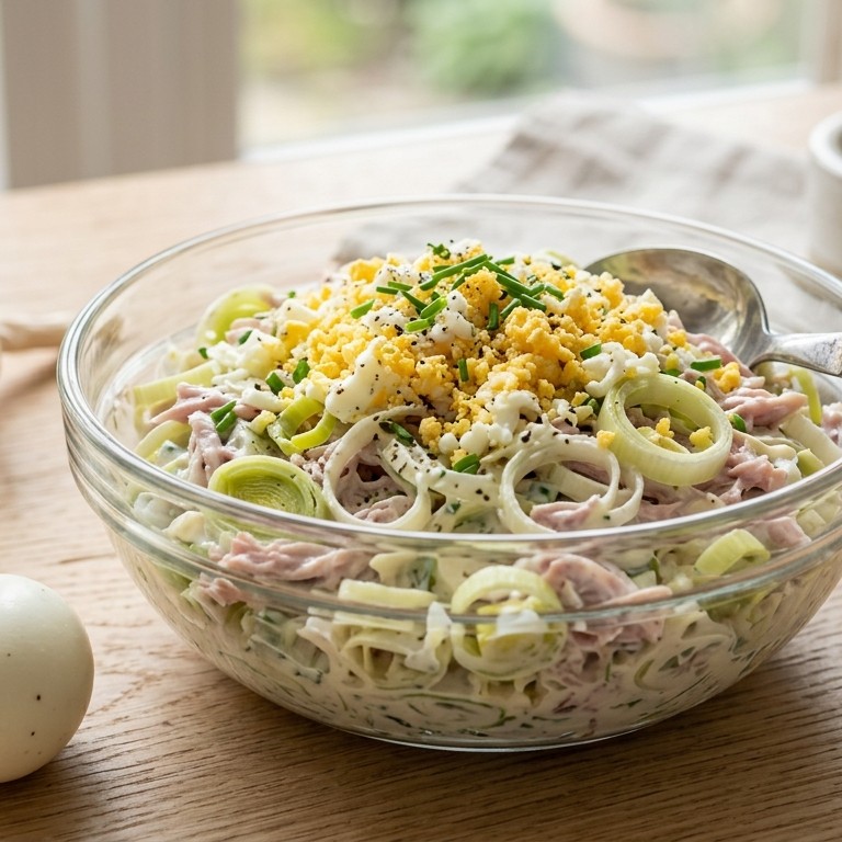 Ham- preisalade recept