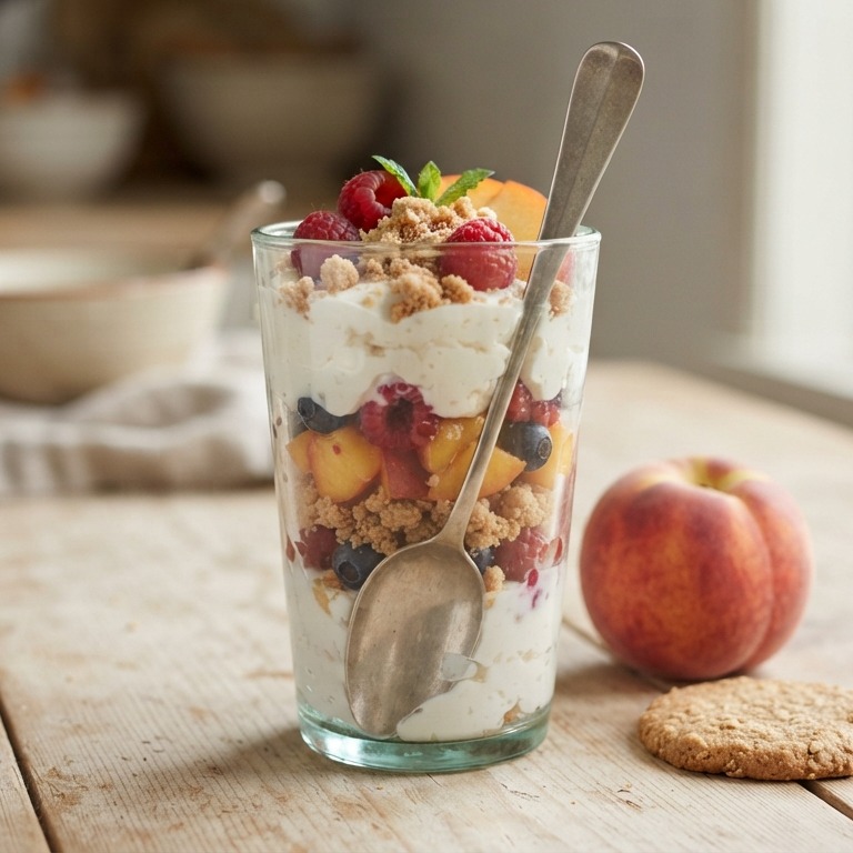 Hangop met fruit recept