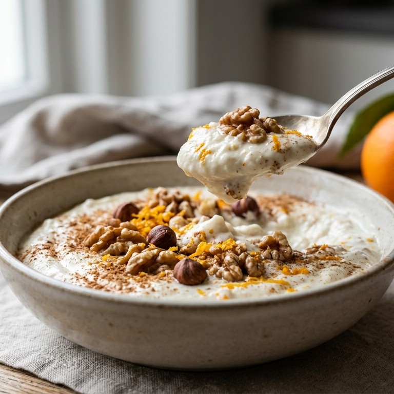 Hangop met noten recept