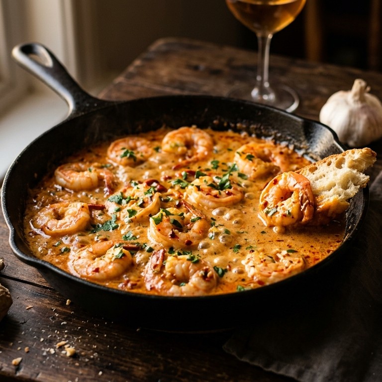 Hanneke's garnalen recept