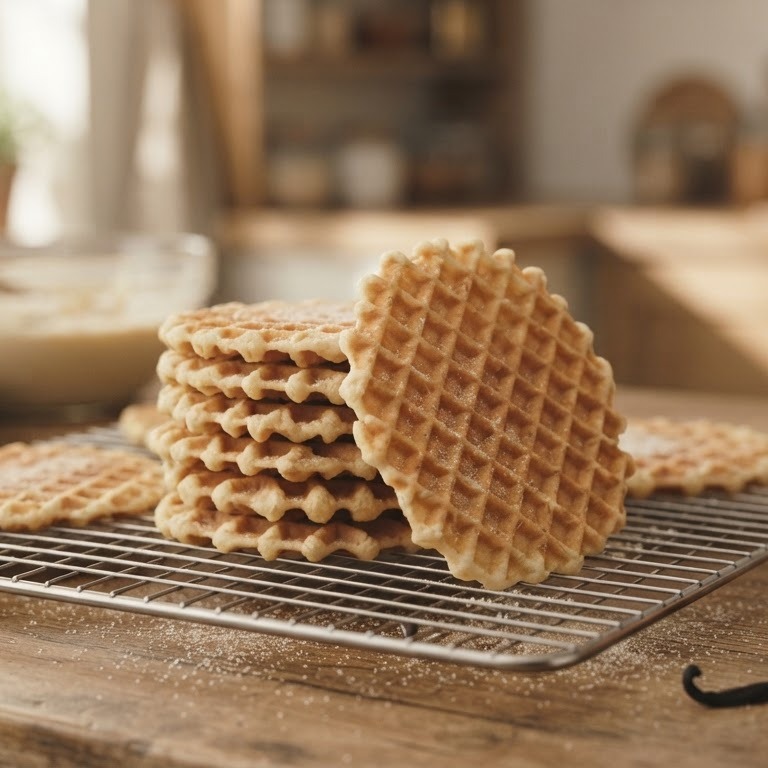 Harde wafels recept