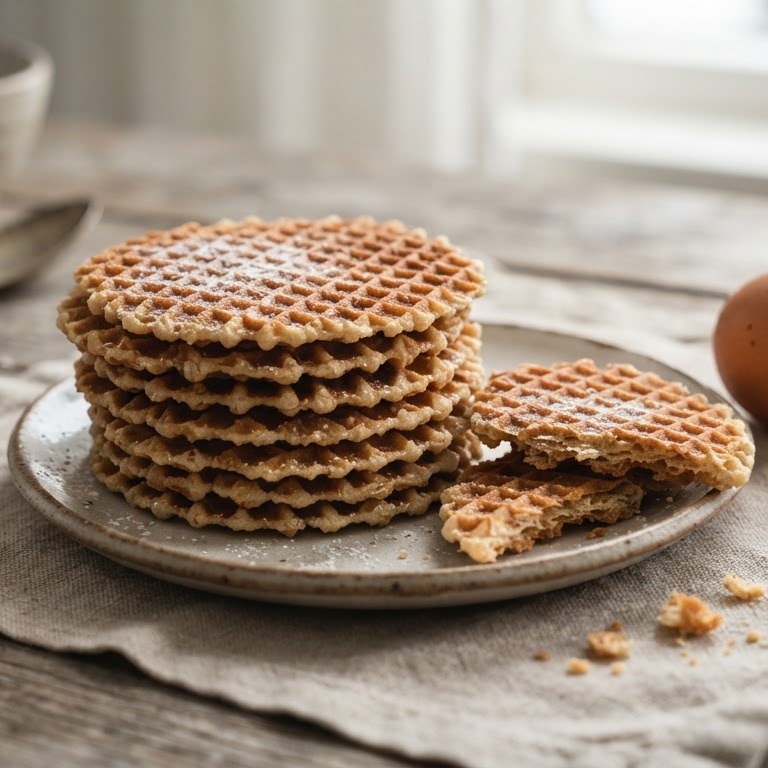 Harde wafels recept