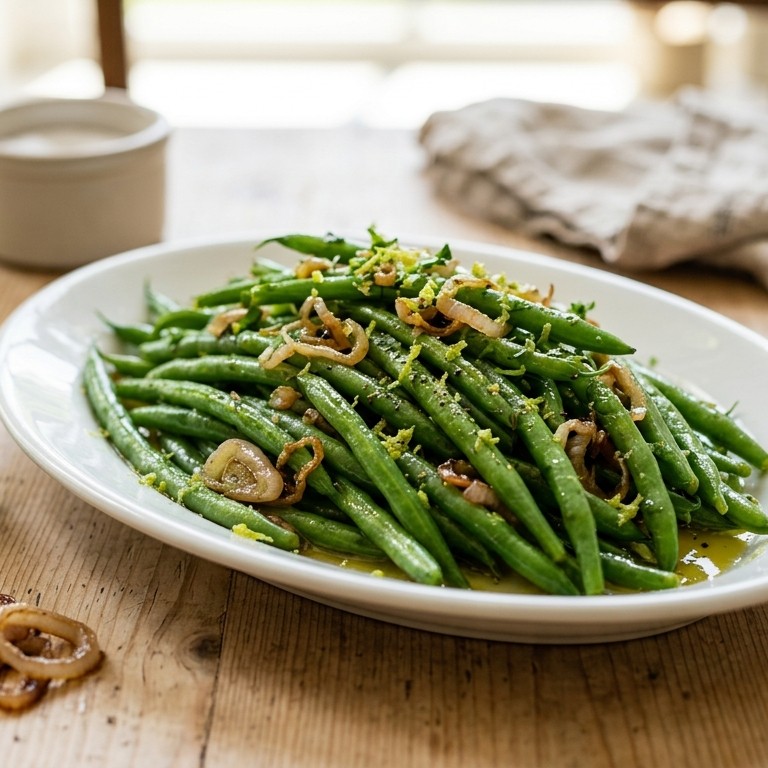Haricots verts met limoen recept