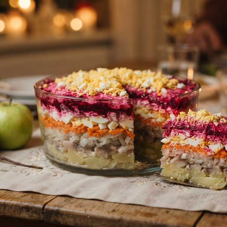 Haring onder de bontjas recept