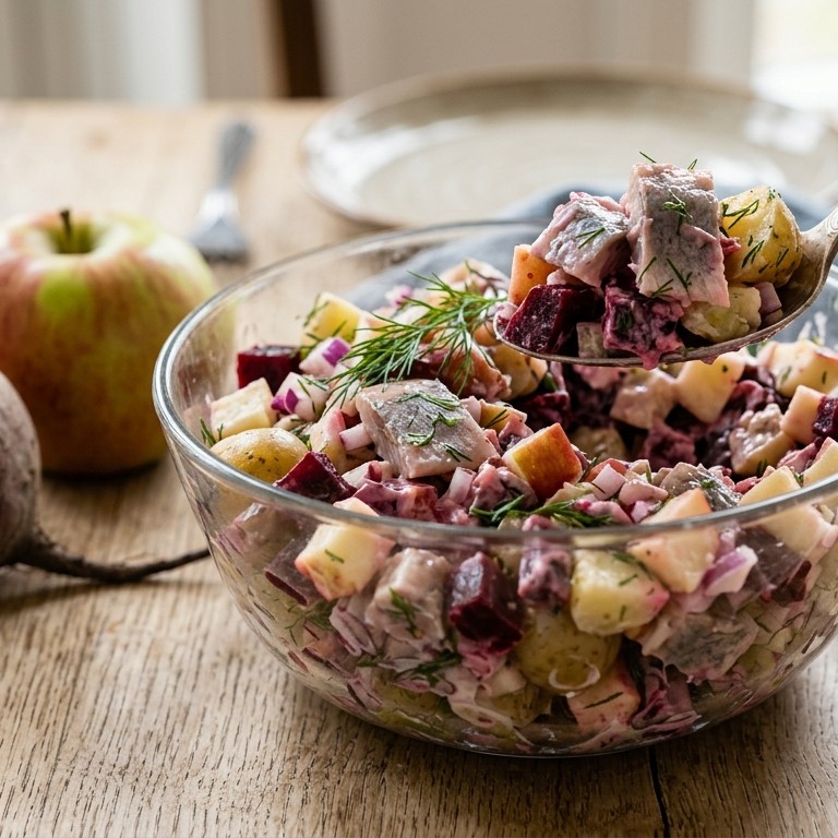 Haringbietensalade recept
