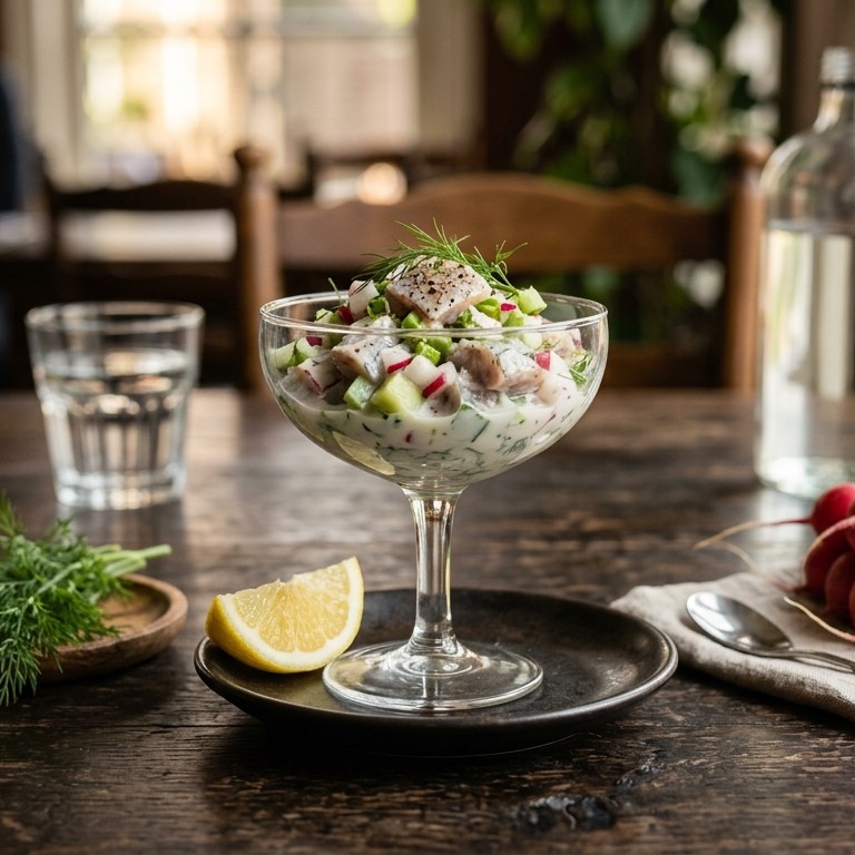 Haringcocktail recept
