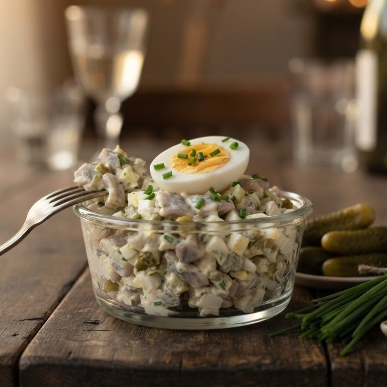 Haringsalade recept