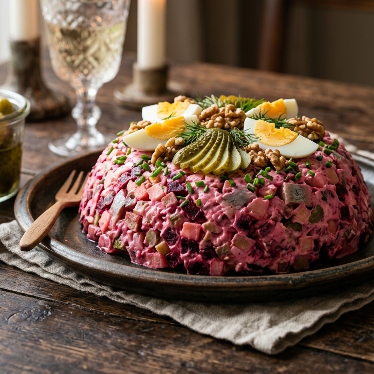 Haringsalade recept