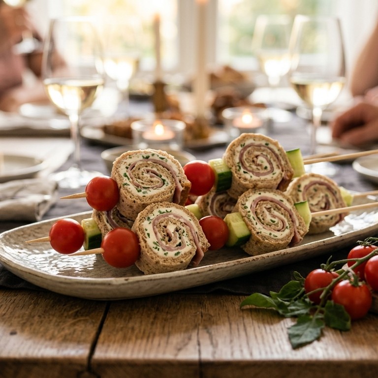 Hartige broodspiesjes recept