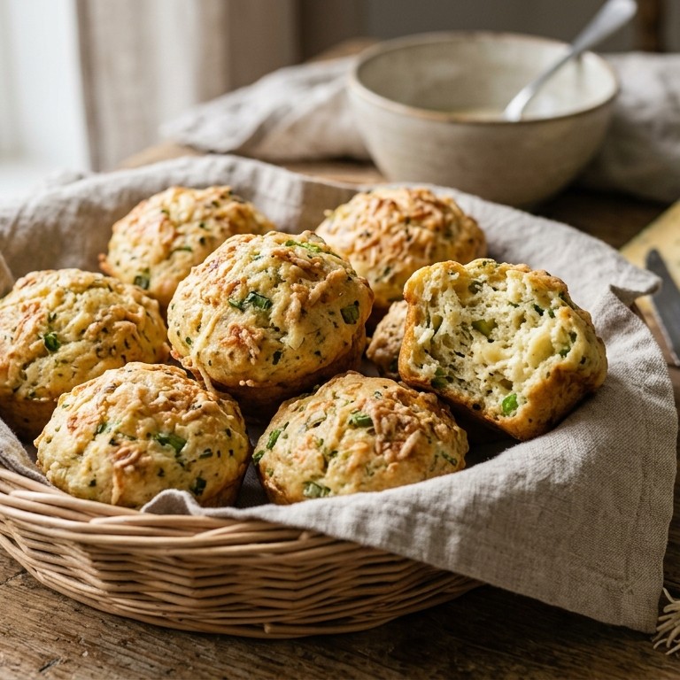 Hartige muffins recept