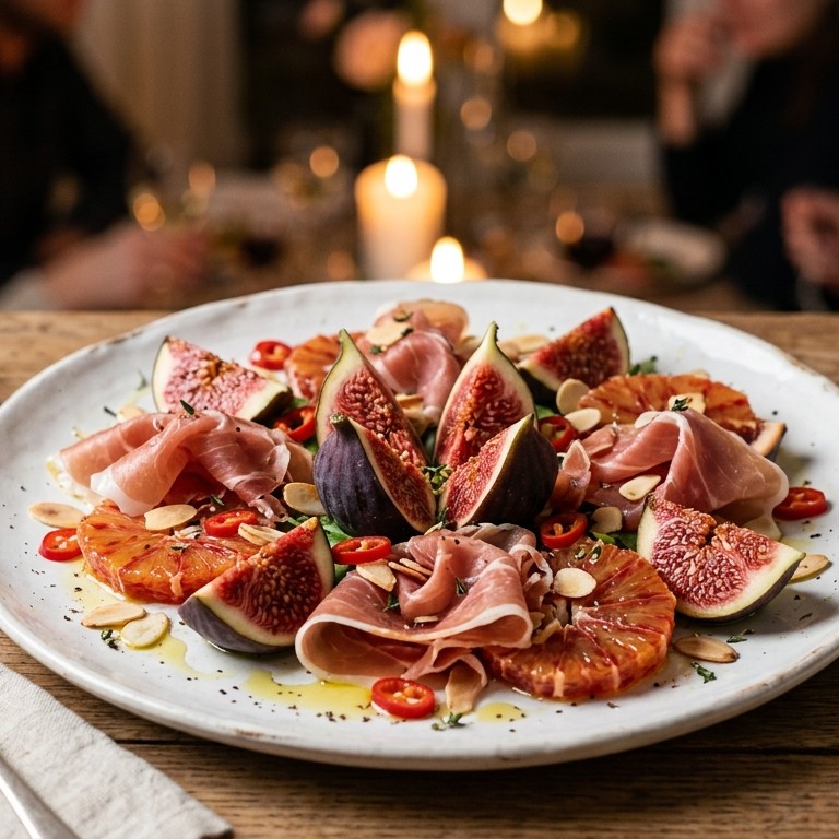 Hartstochtelijke vijgensalade recept