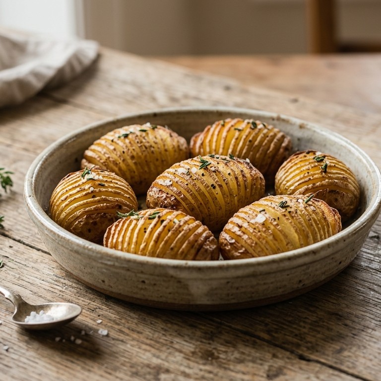 Hasselback aardappels recept