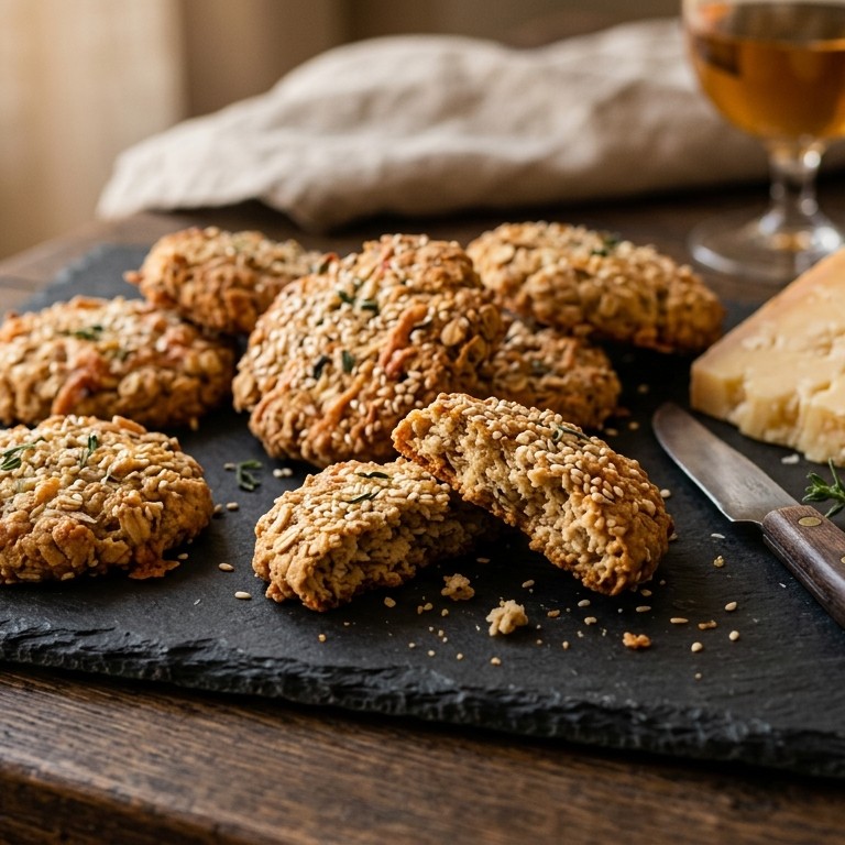 Haver-kaaskoekjes recept