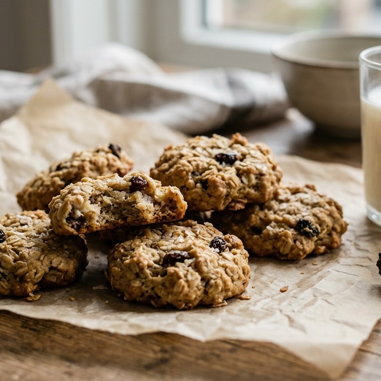 Havermoutkoekjes, mager recept