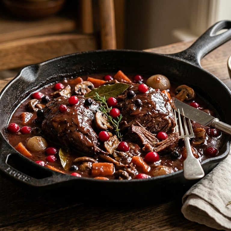 Hazenschouders gestoofd in Berenburg recept