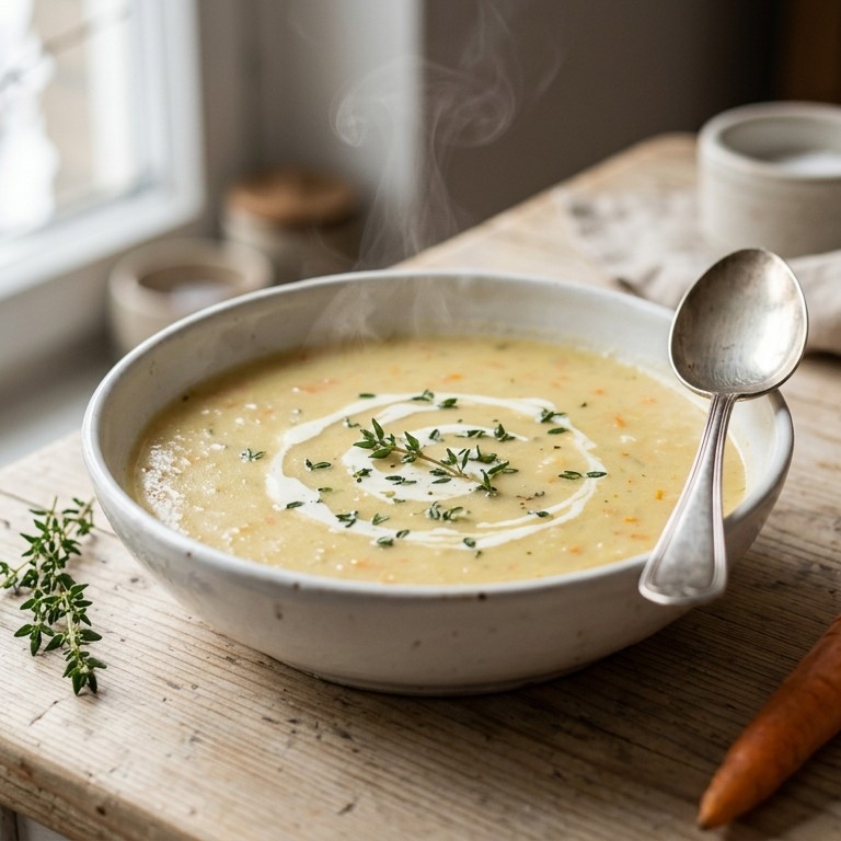 Heerlijke aardappelcremesoep recept