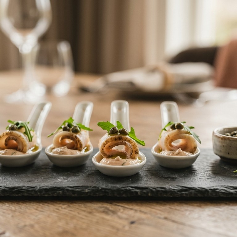 Heilbot amuse (lepel) recept